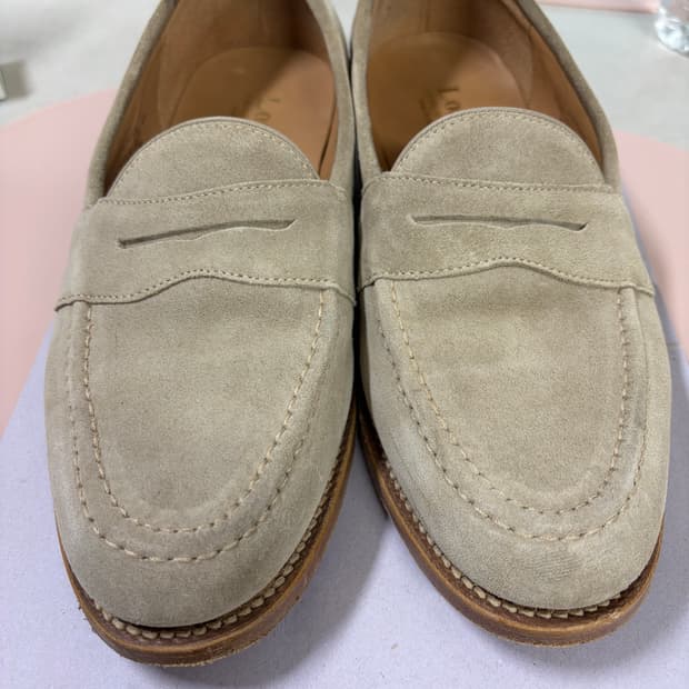 로크 이튼 스웨이드 로퍼 베이지 255