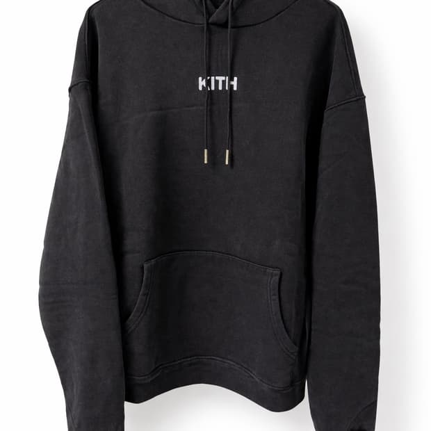 KITH 키스 피그먼트 빈티지 후디