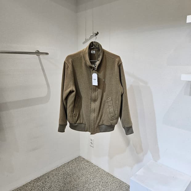 라코스테 울 블루종 자켓