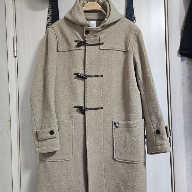 오르치발 더플코트 오트밀 4사이즈 떡볶이 코트