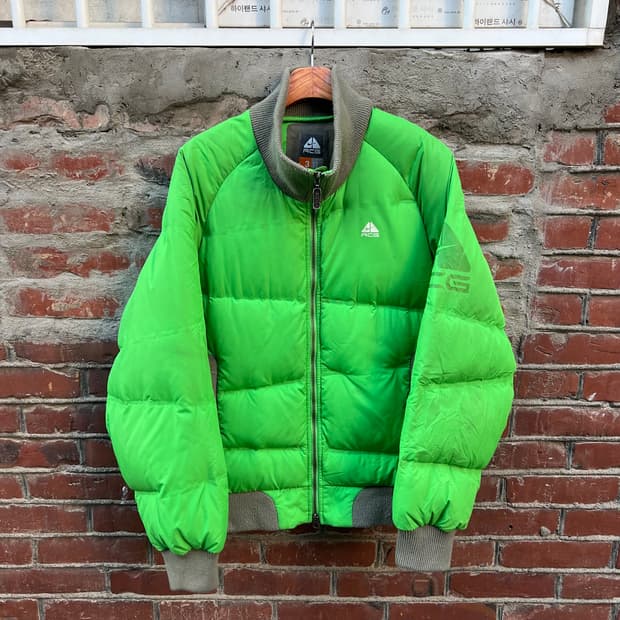 00‘s Nike ACG NO-SEW 구스다운 푸퍼 자켓