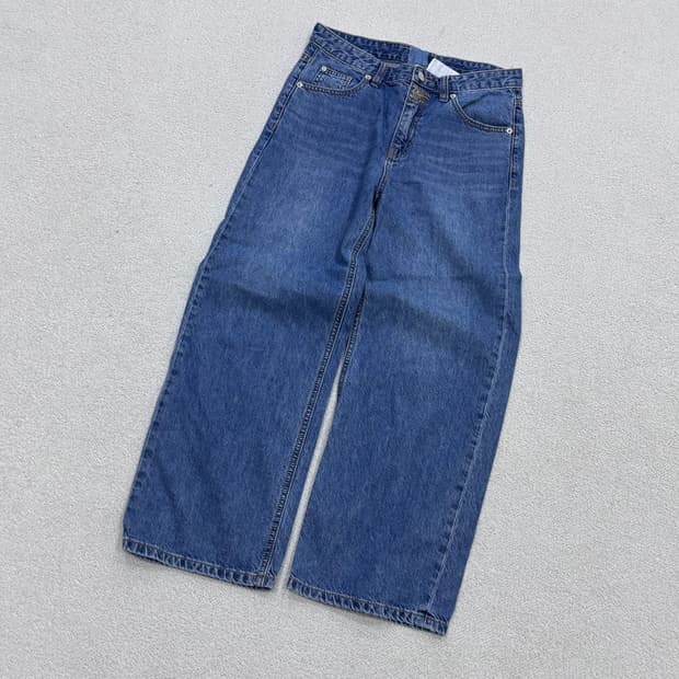 75-95 빈티지 와이드 데님 팬츠 0427E