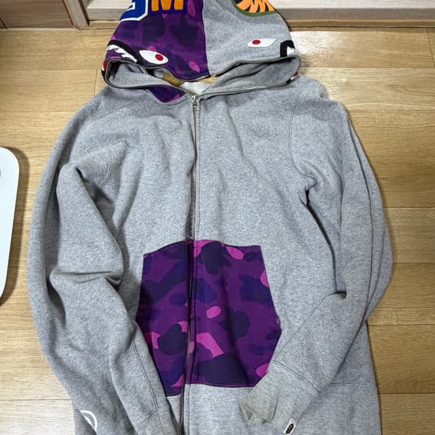 베이프후드집업 L