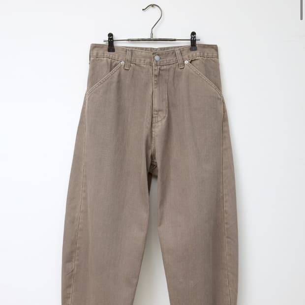 Curve Jeans Washed Beige 2사이즈