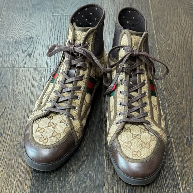 Gucci 하이탑 스니커즈 8 1/2 사이즈 270