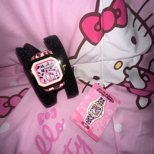 호피 갸루키티 손목시계