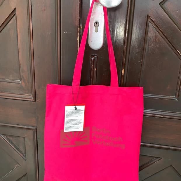 베를린포토북 디스트리뷰션 에코백 002 bag MAGENTA