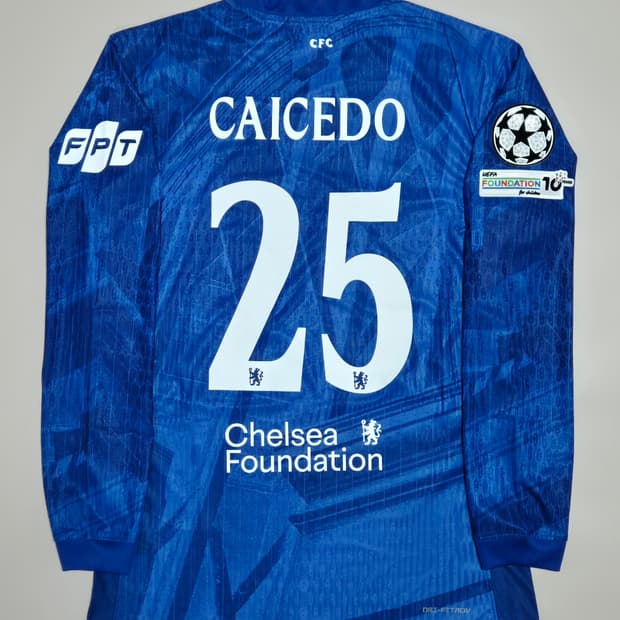 25-26 첼시 홈킷 카이세도 긴팔 어센틱 유니폼 XL사이즈