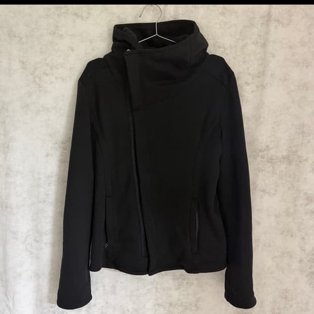 Vintage 하이넥 사선 자켓