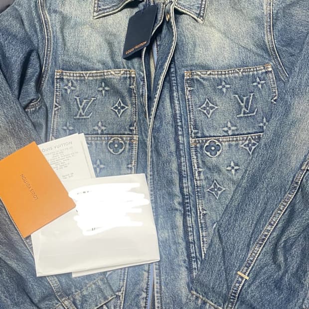 루이비통 카펜더 데님 자켓 
