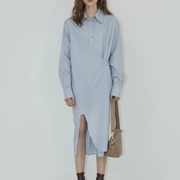 19FW 로우클래식 셔츠원피스 S