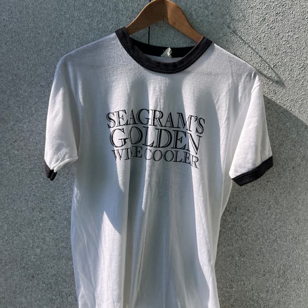 빈티지 80s Seagram’s Golden Wine Cooler 링거티