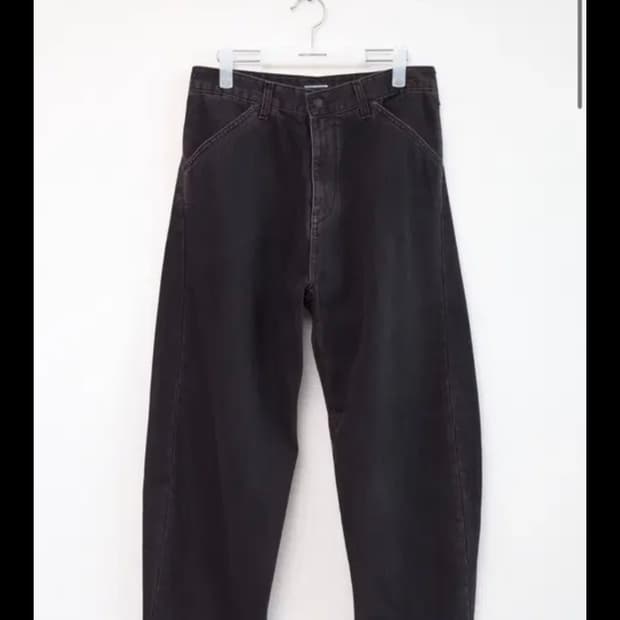 해칭룸 커브진 다크네이비 3사이즈 (curve jeans) 
