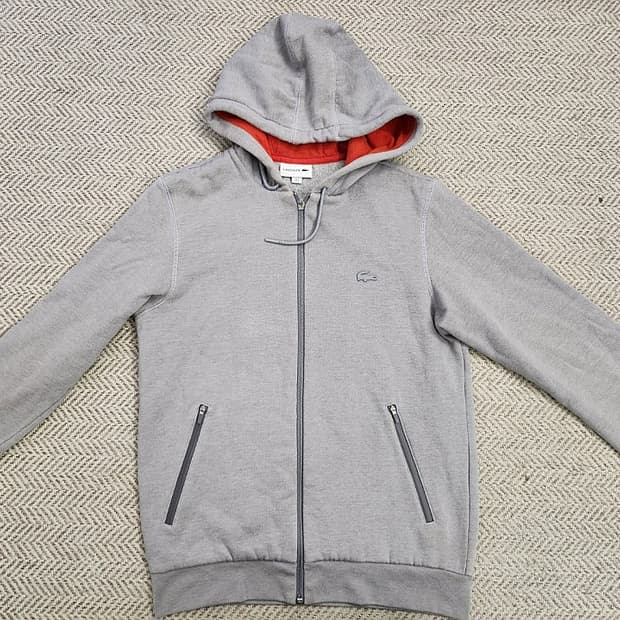 라코스테 후드 집업