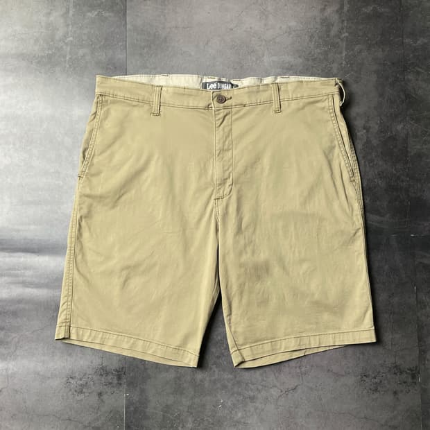 LEE 리 빈티지 베이지 치노 하프팬츠 A01084