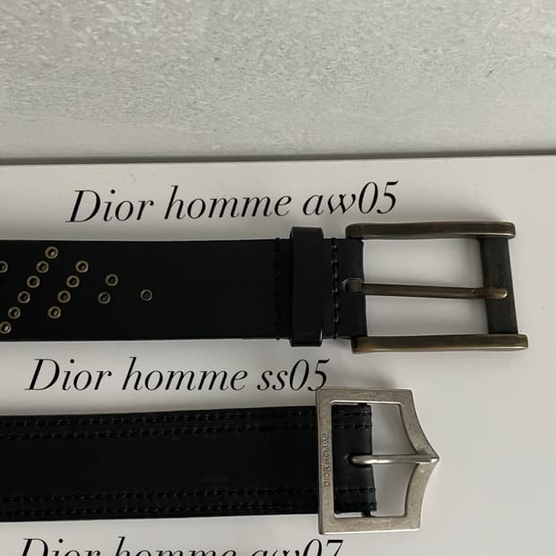 Dior homme belt