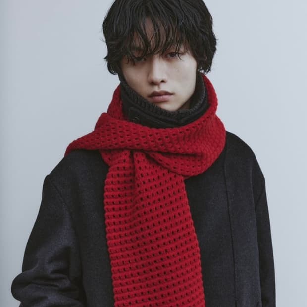 유스 youth 레드 머플러