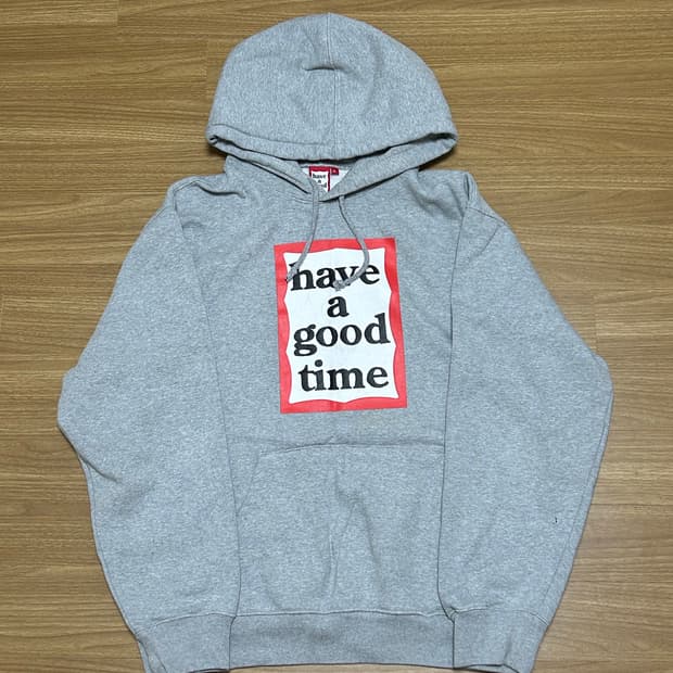 haveagoodtime 해브어굿타임 후드티 XL