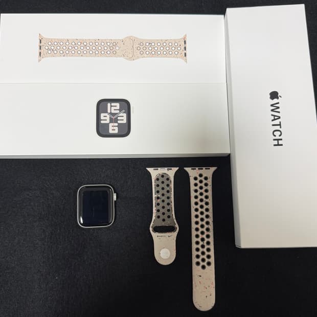 애플워치 se2 44mm 스타라이트 GPS