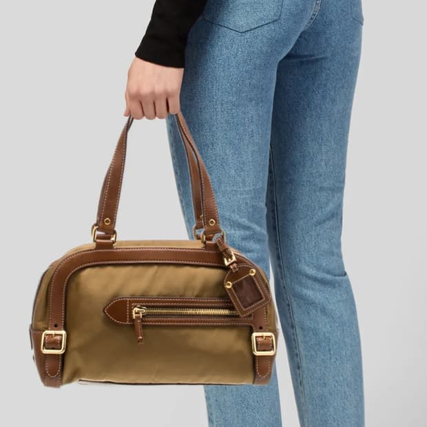 프라다 테수토 숄더백