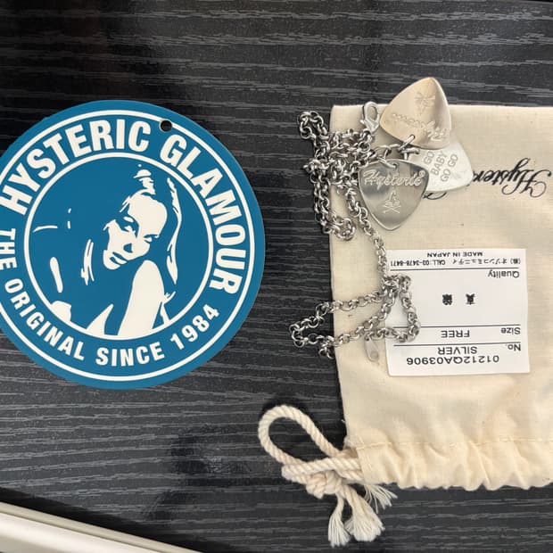 히스테릭글래머 기타피크목걸이