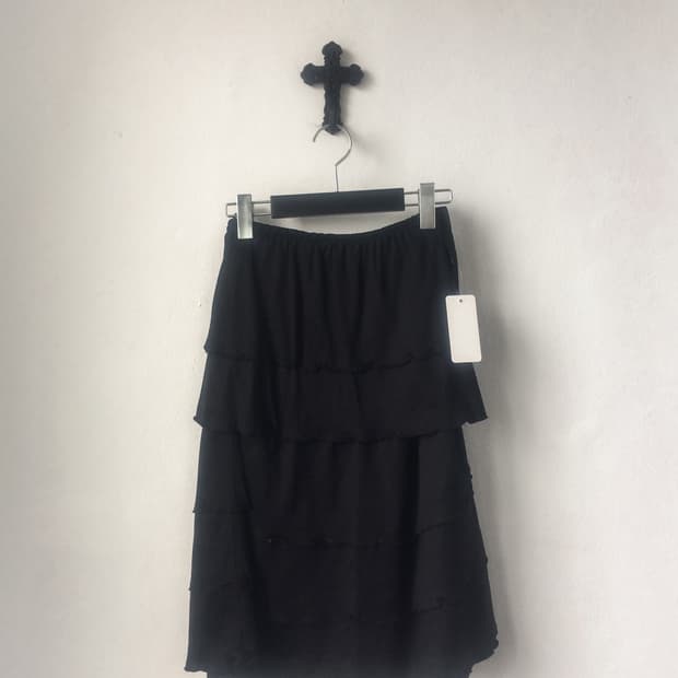 Layer midi skirt