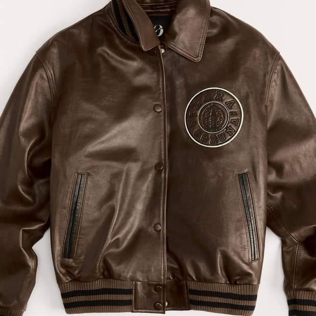 (새상품) 자라 50주년 한정판 가죽 봄버 자켓 (남녀공용)