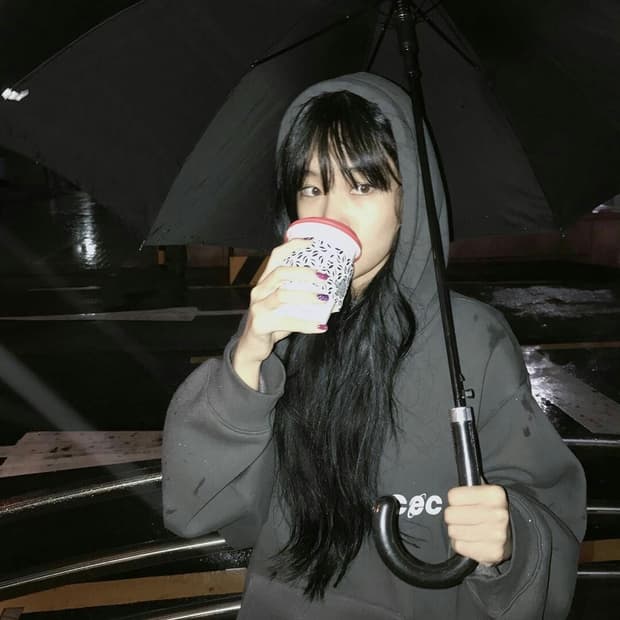 챈스챈스 차콜 후디 s