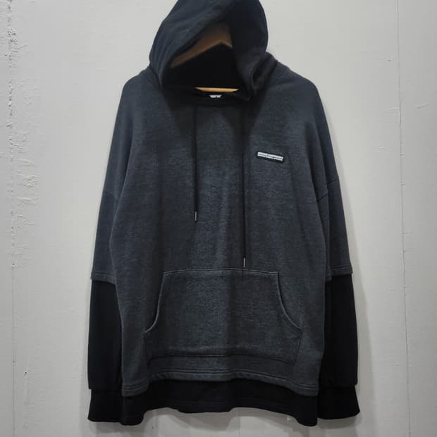 [L] 세인트페인 오버핏 후드티 남성 L 100사이즈