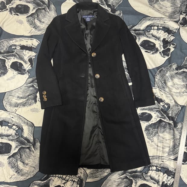 랄프로렌 울 코트 여성 L사이즈