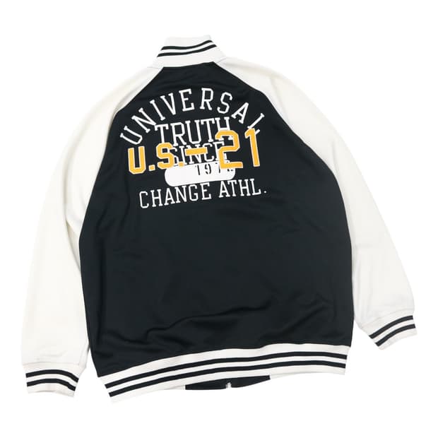 ALASKO 알라스코 빈티지 US-21 블랙 & 화이트 트랙 자켓