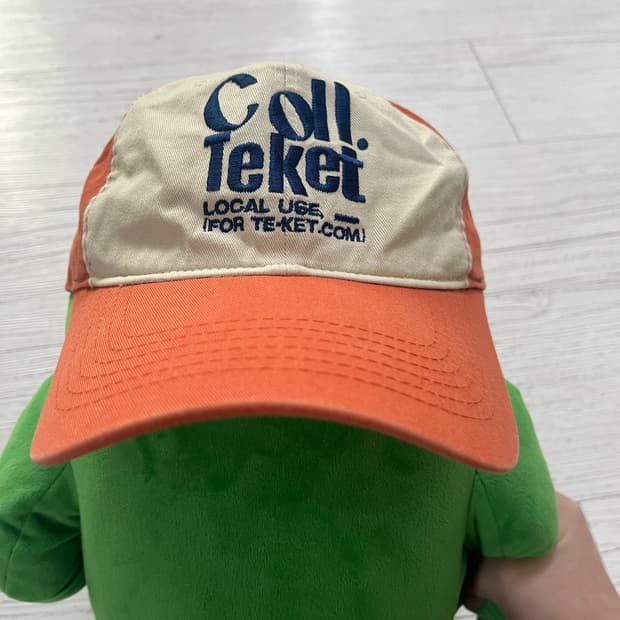 Coli Teket 볼캡 오렌지색 모자