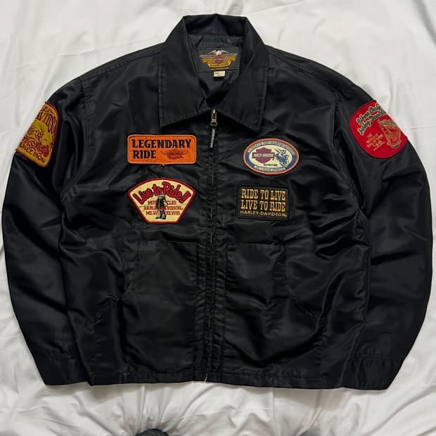 할리데이비슨 패치 라이더자켓