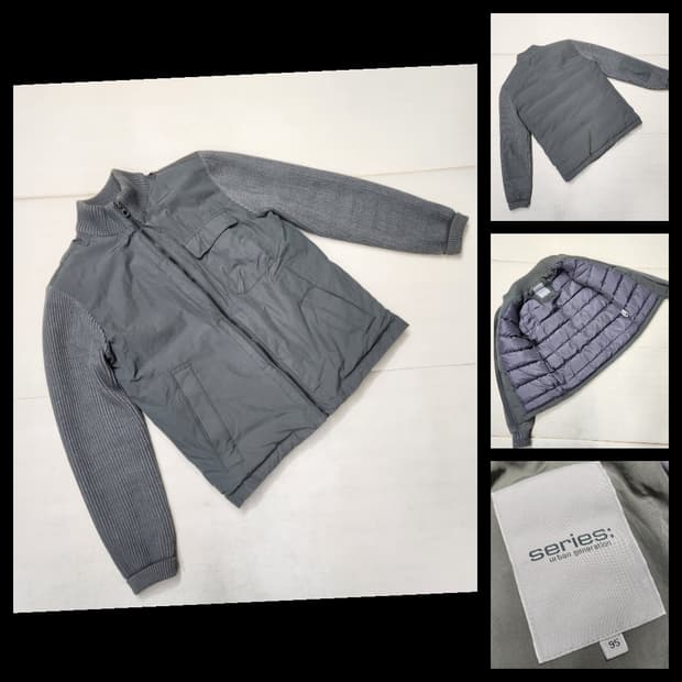 정품 시리즈 남성 구스다운 패딩 점퍼 95