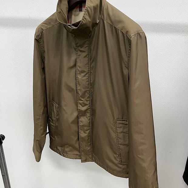 95-100) 버버리 런던 레터링 집업자켓 