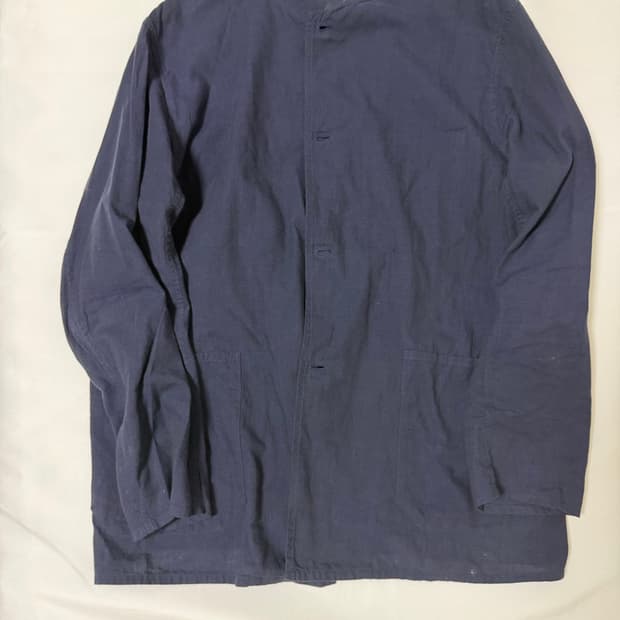 코모리 밴드 칼라 셔츠