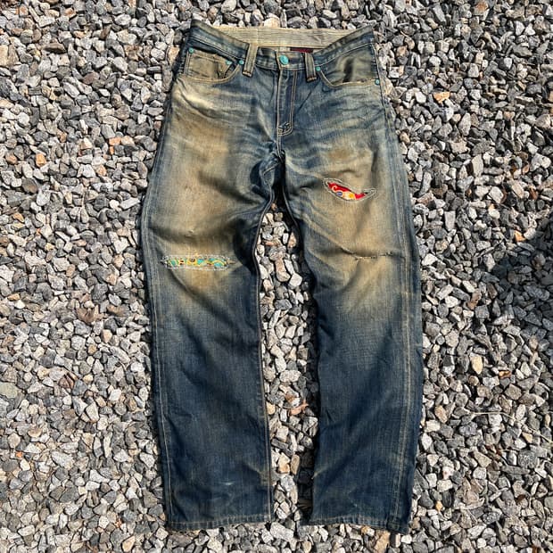 90s(made japan) 502 빈티지 리메이크 리바이스(실측확인)