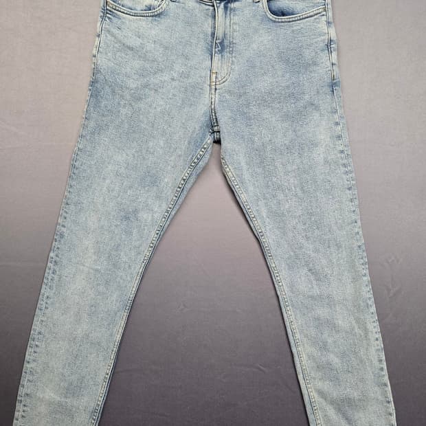 H&M 청청 워싱 데님 팬츠