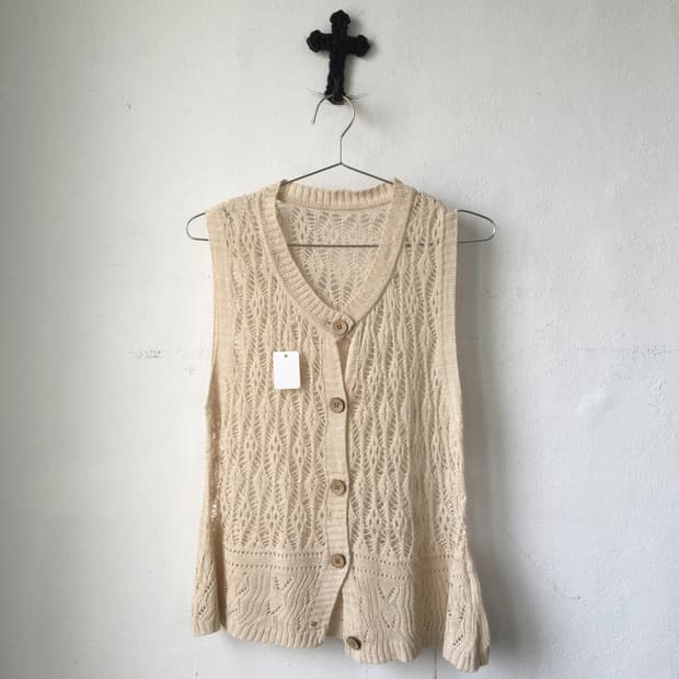 Crochet vest