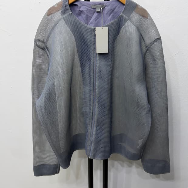 새제품) COS 코스 남성 정품 메쉬 블루종 자켓 L