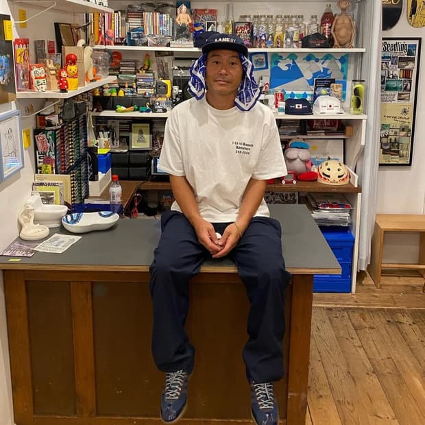 BEAMS SSZ & MIN-NANO NAVY SHAKA EASY