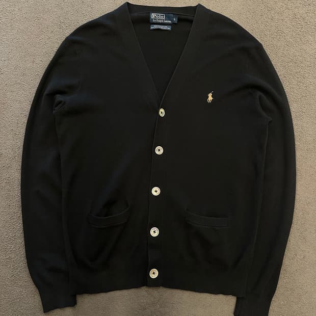 폴로 랄프로렌 피마코튼 가디건 처분 