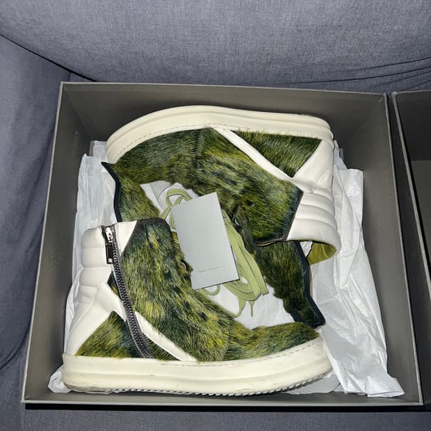 Rick Owen’s 송치 지오바스켓 43 