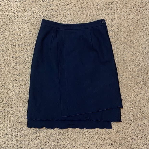 90s Comme des garcons tricot 프릴 스커트 W(M)