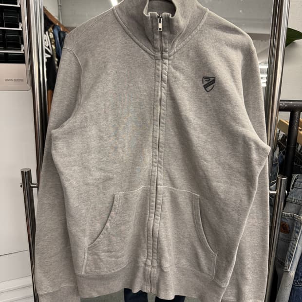 디젤 그레이 트랙탑 져지 집업