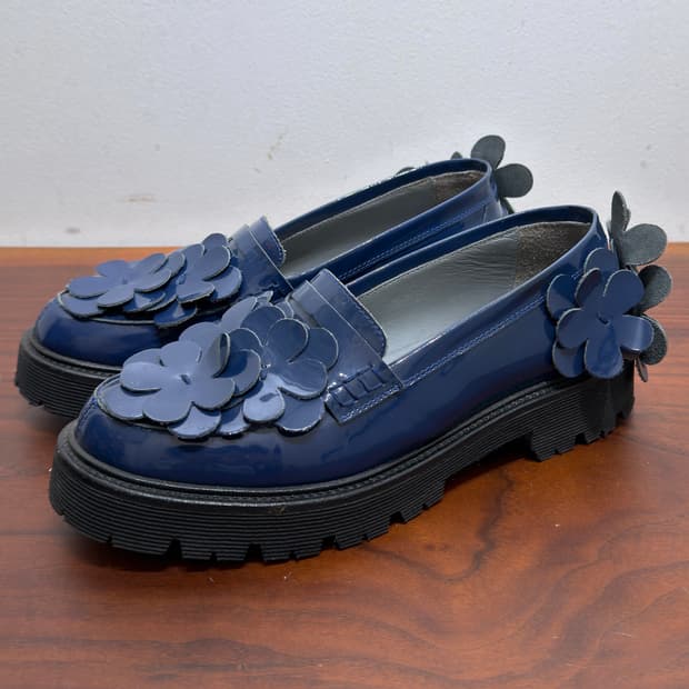 MSGM 플라워 패턴 로퍼