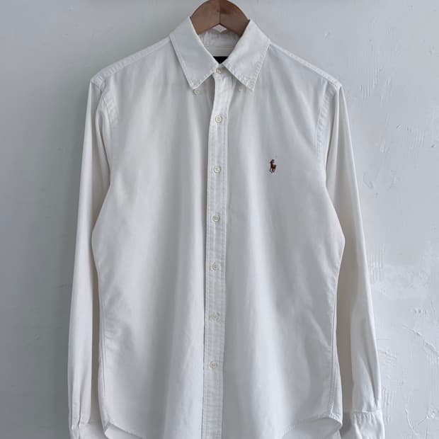 Polo 폴로 랄프로렌 신형 화이트 옥스포드 셔츠