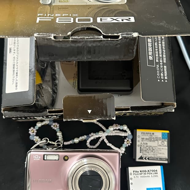 후지필름 f80exr 핑크 풀박스