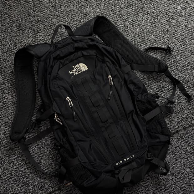노스페이스 빅샷 블랙 테크웨어 백팩 1921