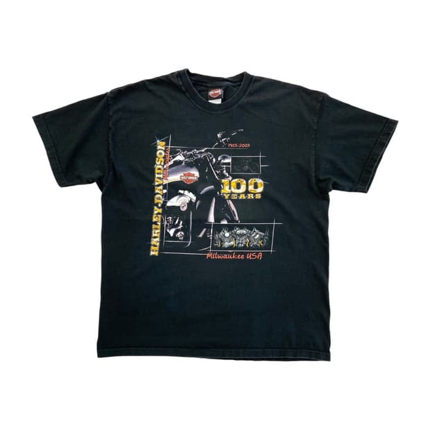 2003 할리데이비슨 100주년 T-shirt
